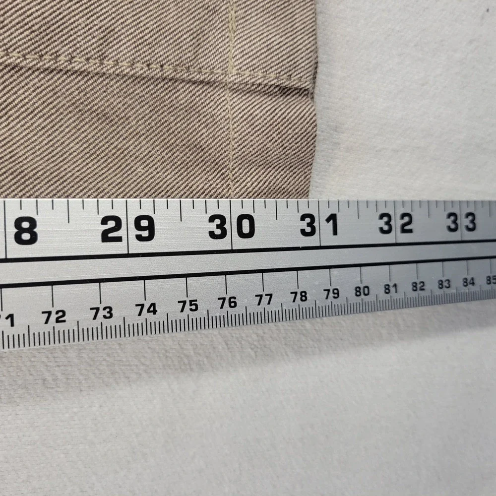 Banana Republic Kentfield Pant Mens 32x32 Tan Khaki Cotton Twill Chino Straight